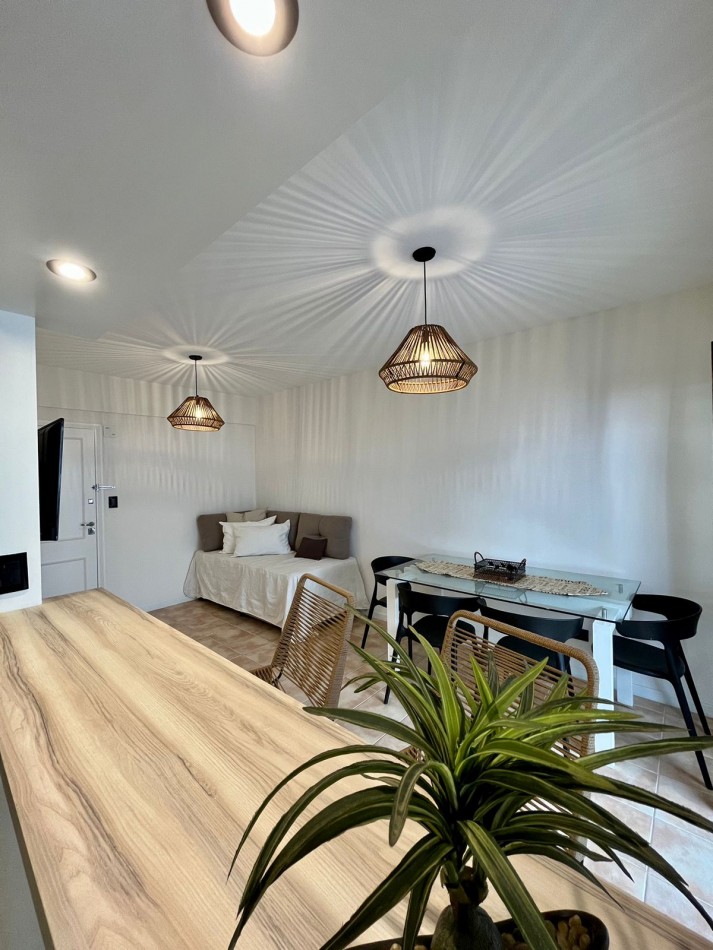 Hermoso departamento totalmente amueblado.Zona Guemes y la costa.