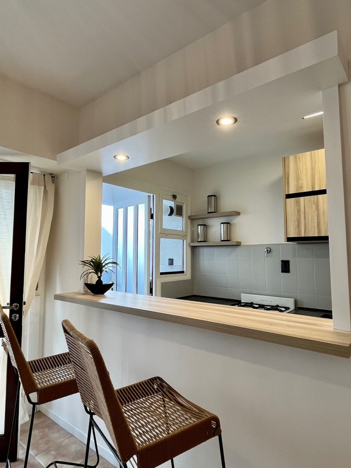 Hermoso departamento totalmente amueblado.Zona Guemes y la costa.