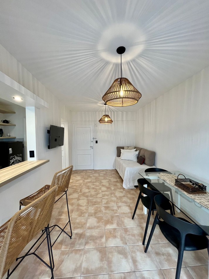 Hermoso departamento totalmente amueblado.Zona Guemes y la costa.